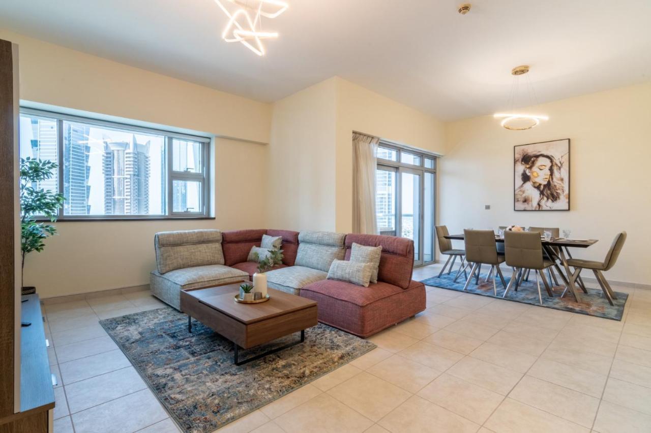 Scenic 2 Bedroom Apartment - Downtown Business Bay Dubai Exterior foto
